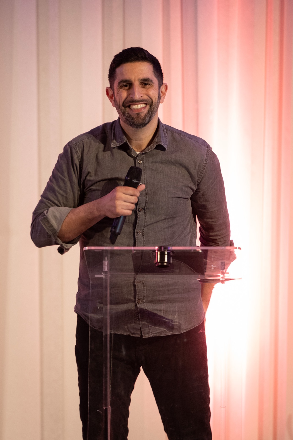 Naïm Zriouel en conférence